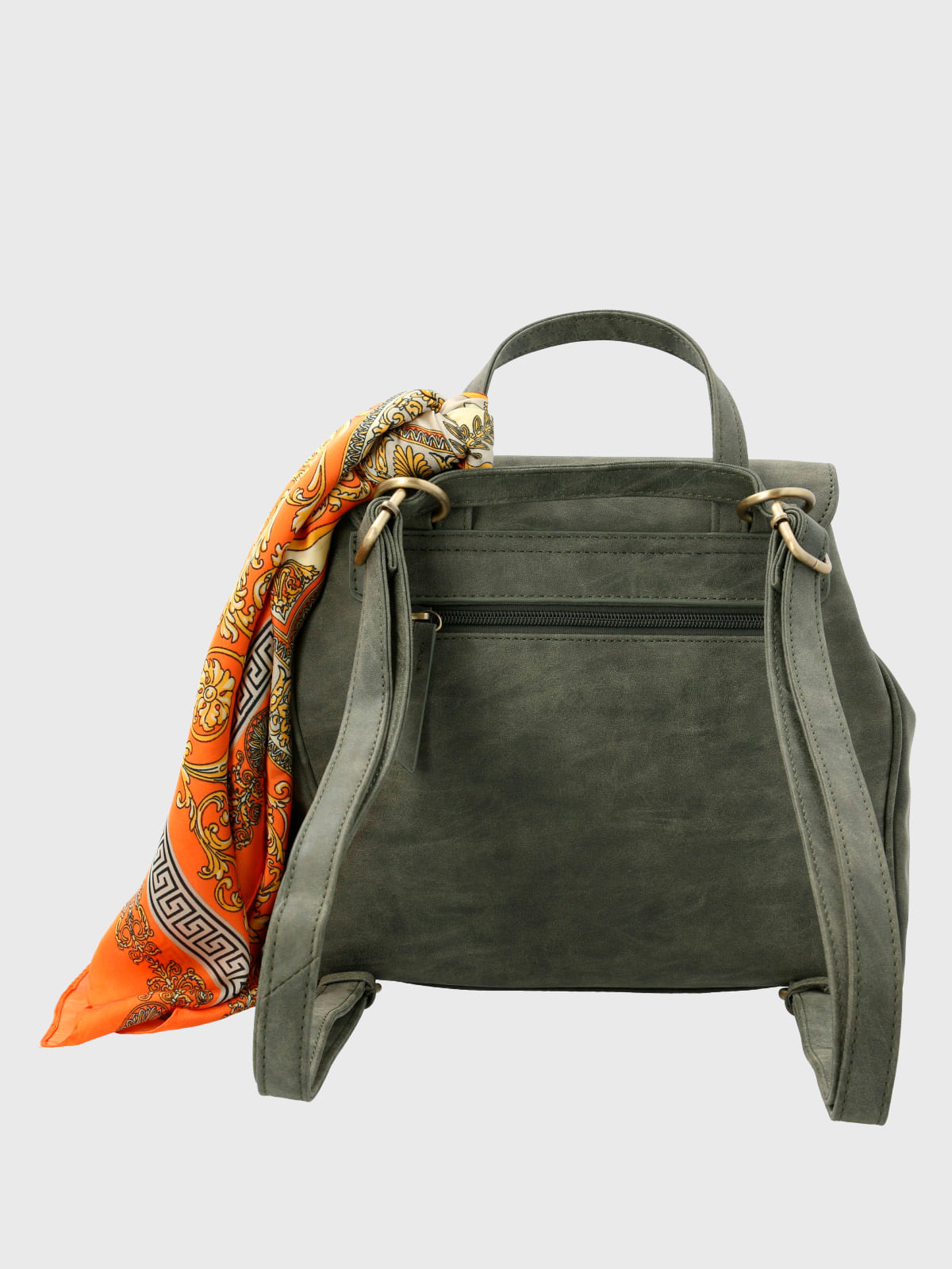 Mochila Ecocuero Mujer Daisy Back Verde Hush Puppies
