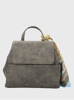 Mochila Ecocuero Mujer Daisy Back Gris Hush Puppies