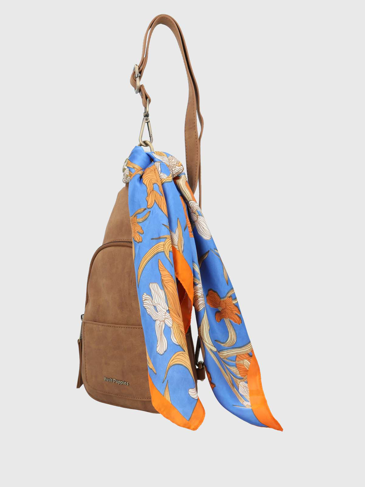 Cartera Ecocuero Mujer Dalya Cross Café Hush Puppies