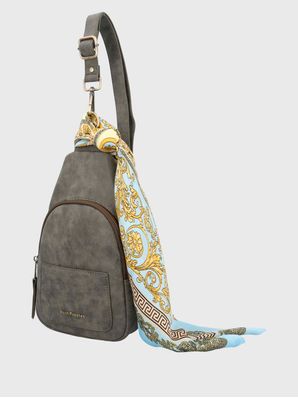 Cartera Ecocuero Mujer Dalya Cross Gris Hush Puppies