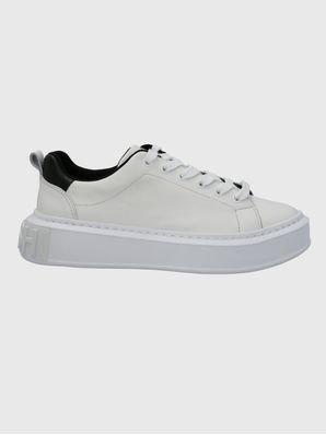 Zapatilla Cuero Mujer Badajoz Blanca