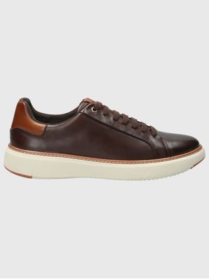 Zapatilla Cuero Hombre Force G Café