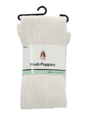 Calcetin Algodón Niña Panty Knit Crema Hush Puppies