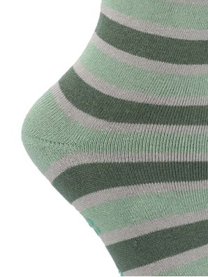 Calcetin Algodón Niño Heavy Lines Verde Hush Puppies