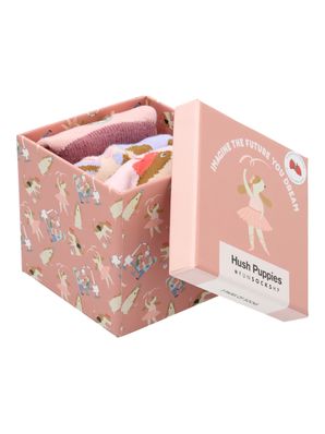Calcetin Algodón Niña Pack Gift Dream Multicolor Hush Puppies