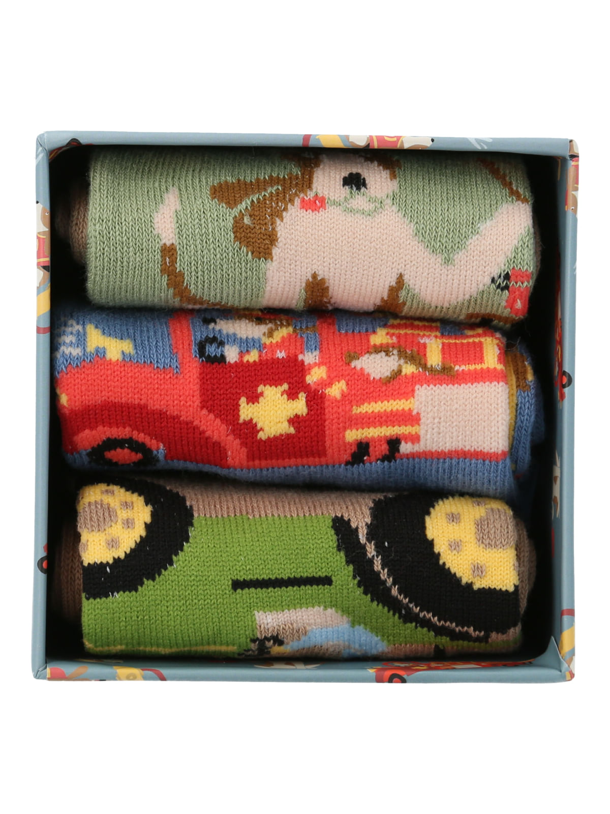 Calcetin Algodón Niño Pack Gift Proff Multicolor Hush Puppies