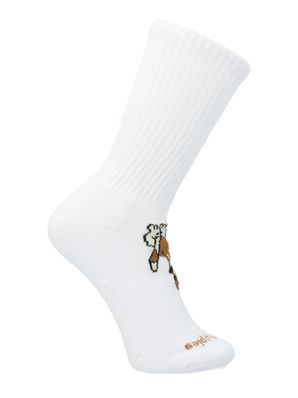 Calcetin Algodón Niño C Dog Sportrib Blanco Hush Puppies