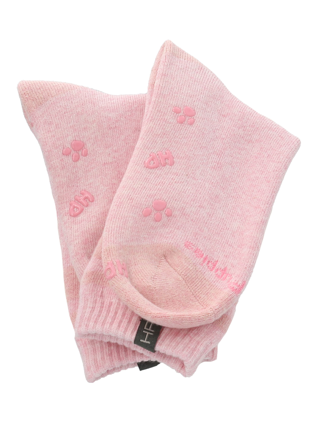 Calcetin Algodón Niña Heavy Lines Rosado Hush Puppies