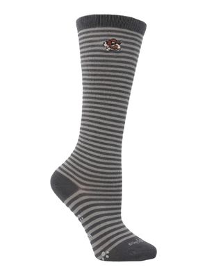 Calcetin Algodón Niño Kh Stripes Dog Gris Hush Puppies