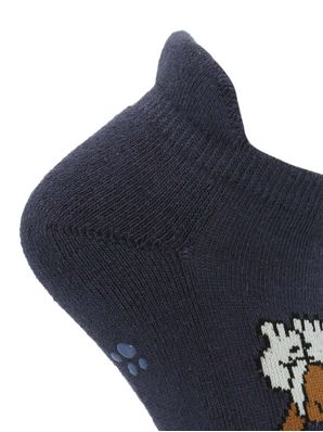 Calcetin Algodón Niño Ped Sportdog Azul Hush Puppies