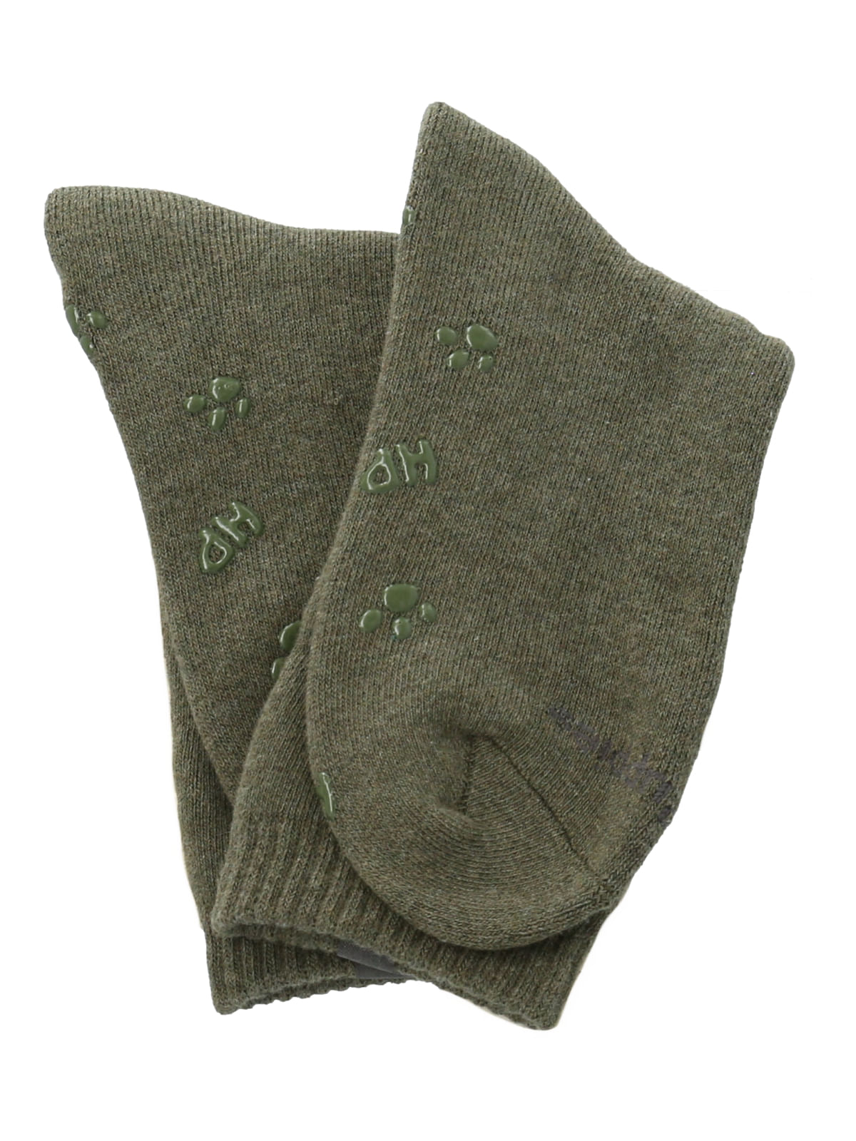 Calcetin Algodón Niño Heavy Plain Verde Hush Puppies