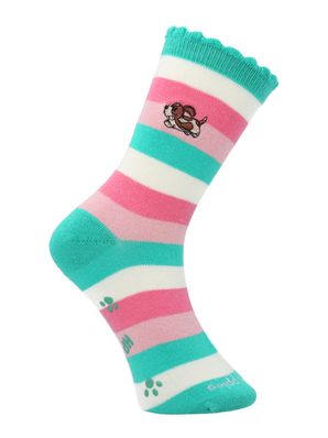 Calcetin Algodón Niña C St Stripedog Multicolor Hush Puppies