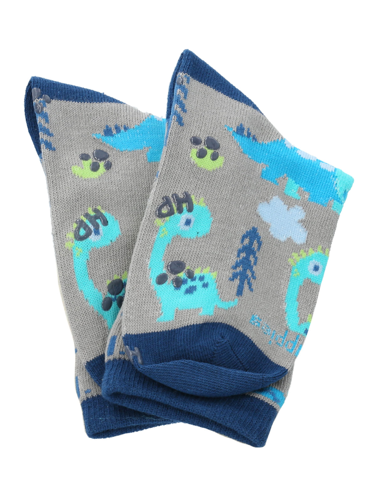 Calcetin Algodón Niño C Tryceratop Gris Hush Puppies