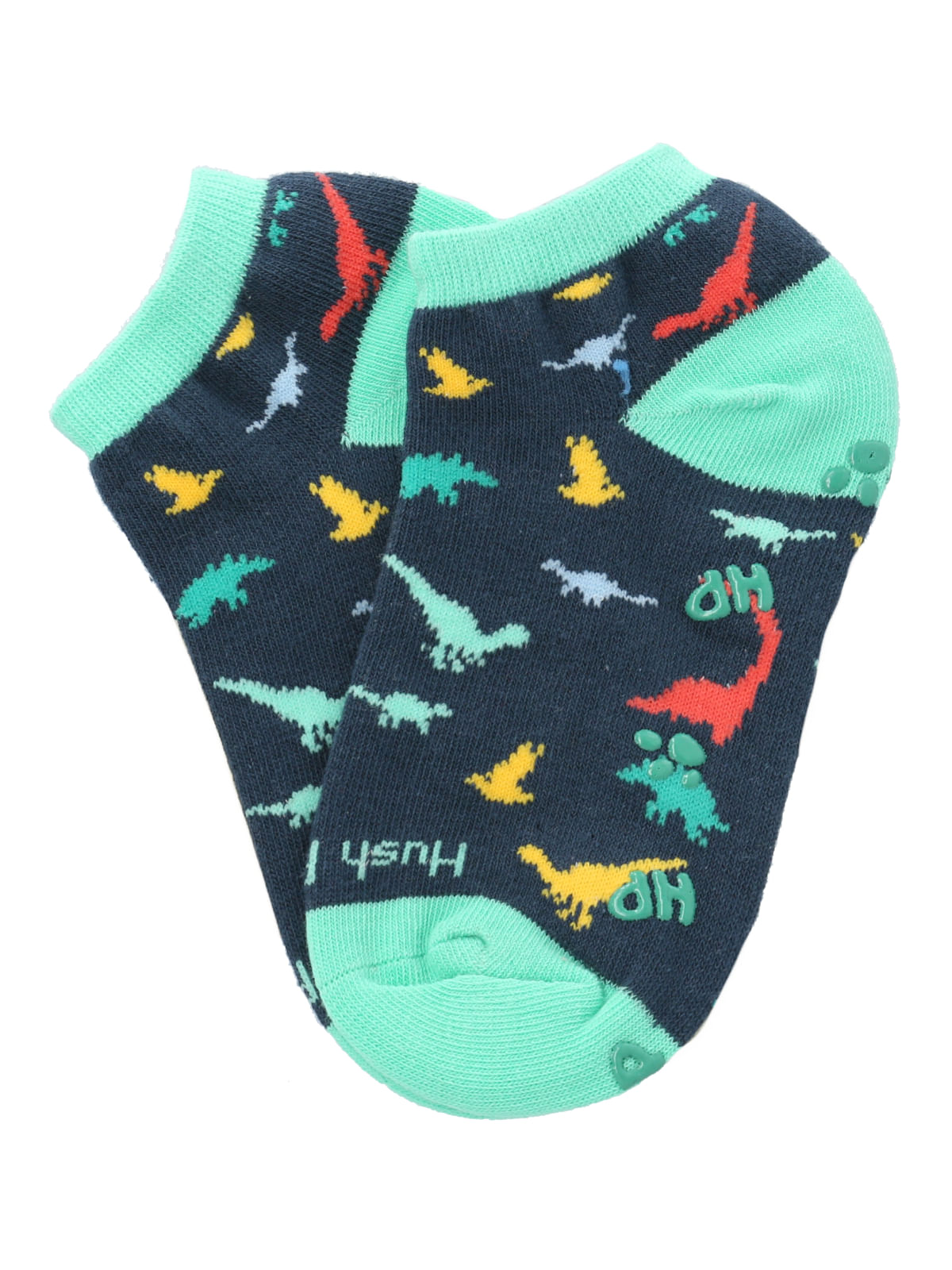 Calcetin Algodón Niño Ped Dinos Azul Hush Puppies