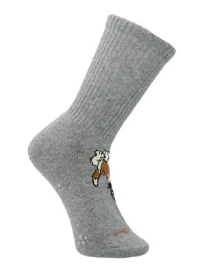 Calcetin Algodón Niño C Dog Sportrib Gris Hush Puppies