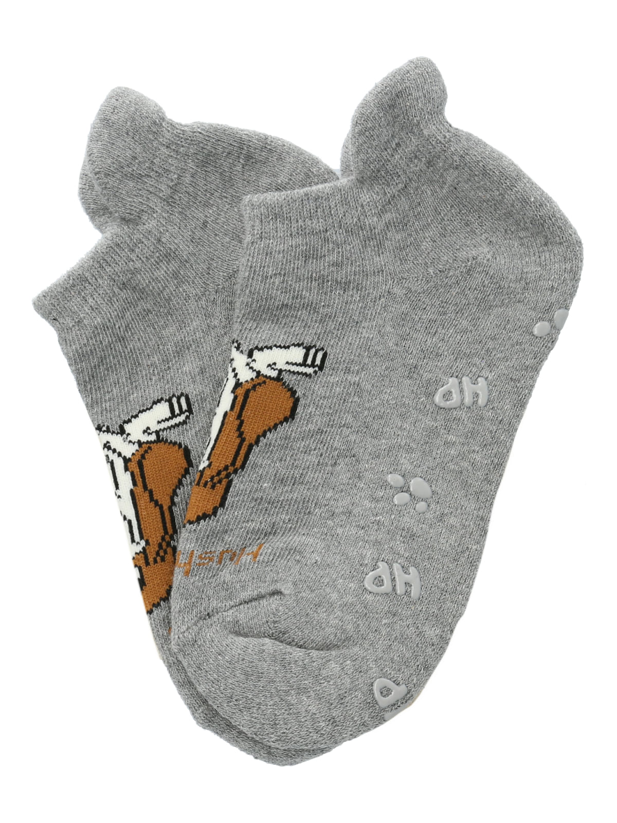 Calcetin Algodón Niño Ped Sportdog Gris Hush Puppies