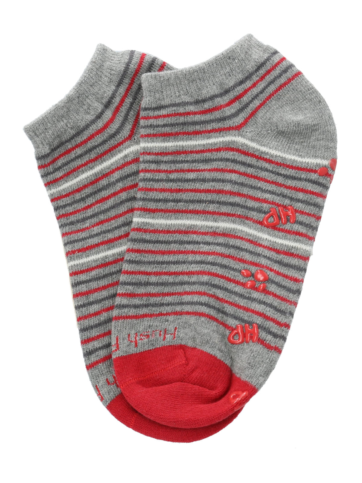 Calcetin Algodón Niño Ped Lines Gris Hush Puppies
