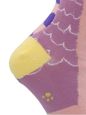 Calcetin Algodón Niña C Dinocart Rosado Hush Puppies