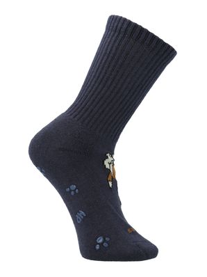 Calcetin Algodón Niño C Dog Sportrib Azul Hush Puppies