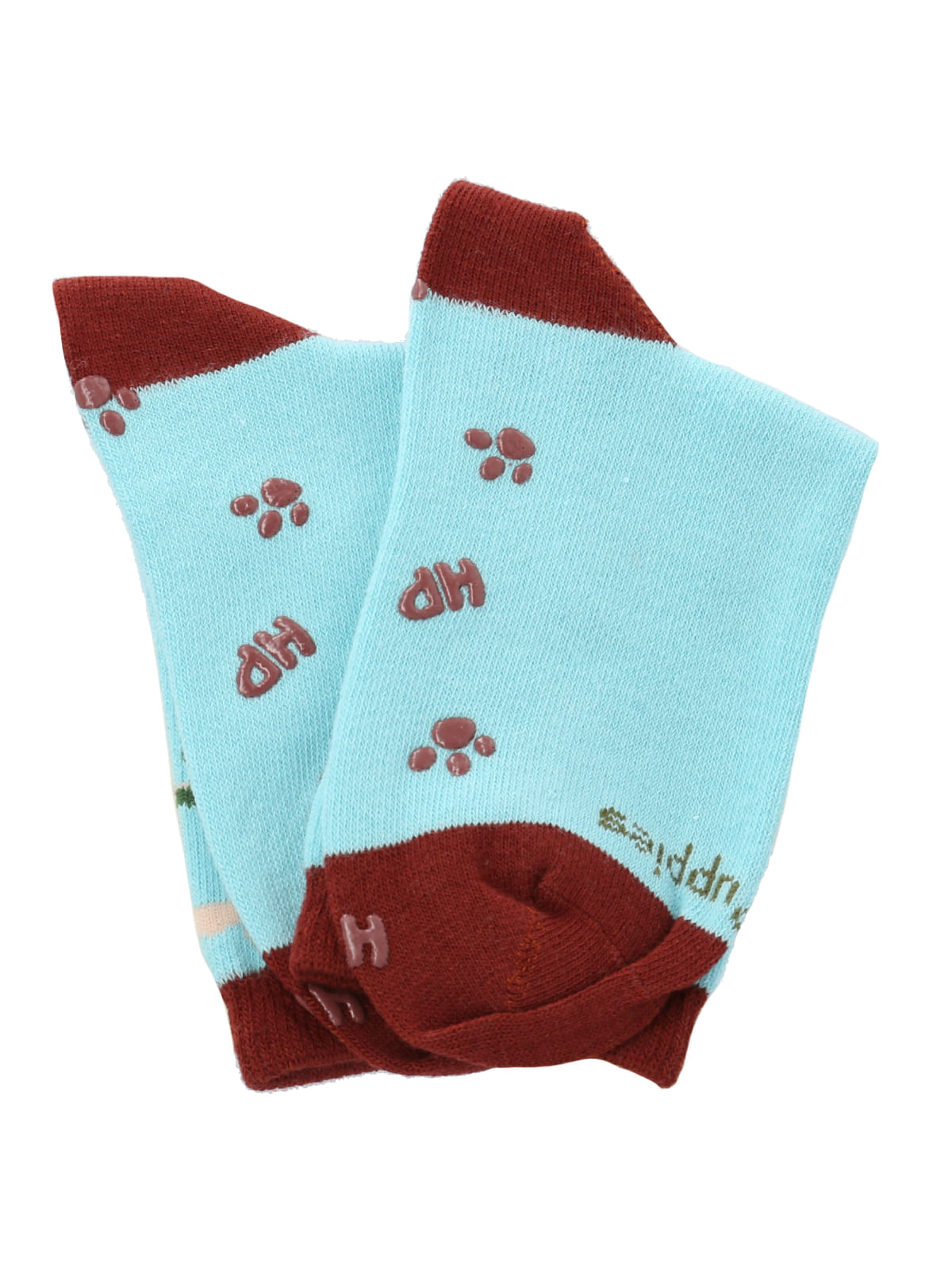 Calcetin Algodón Niño C Dinosaur Azul Hush Puppies