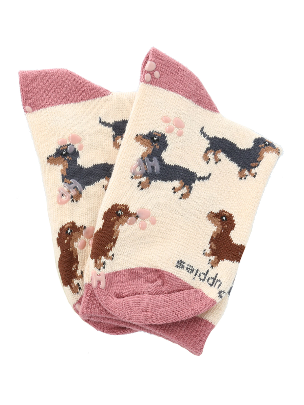 Calcetin Algodón Niña C Dachshund Beige/Crudo Hush Puppies