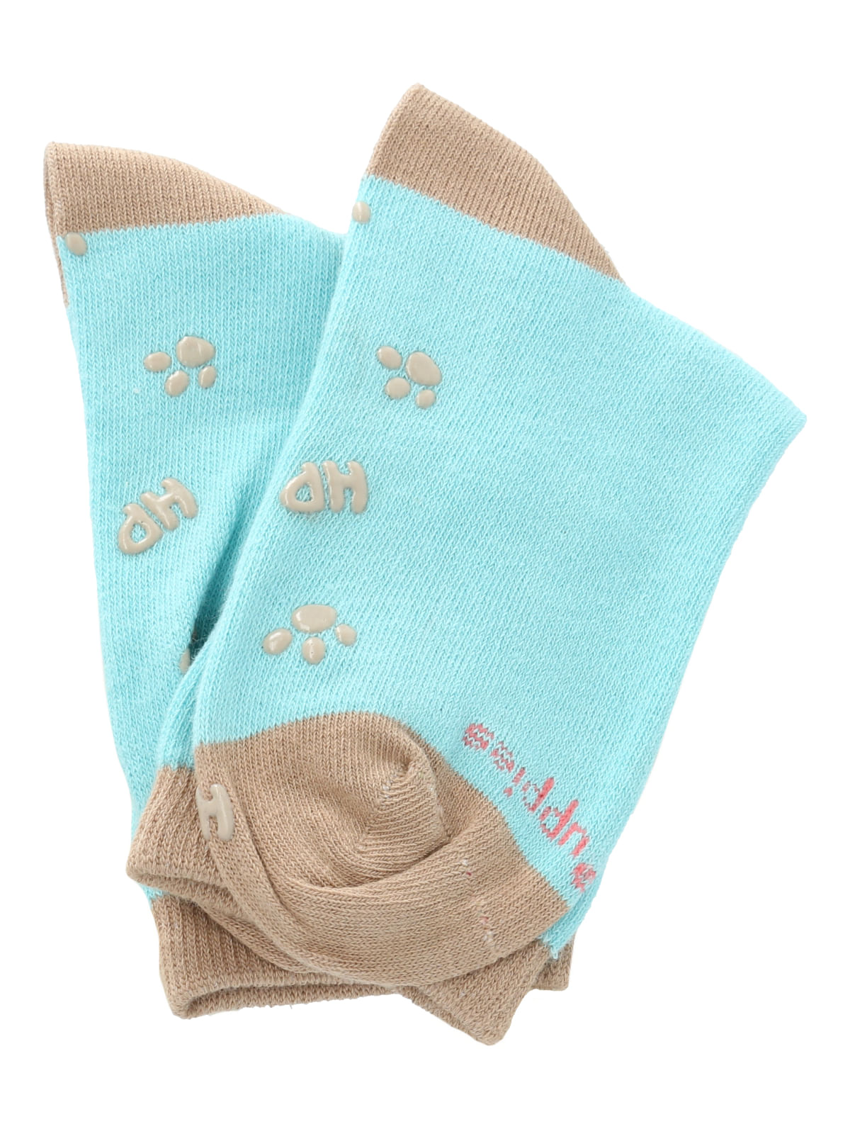 Calcetin Algodón Niña C Fun Giraffe Azul Hush Puppies