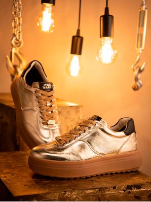 Zapatilla Mujer Star Wars C-3PO Dorado