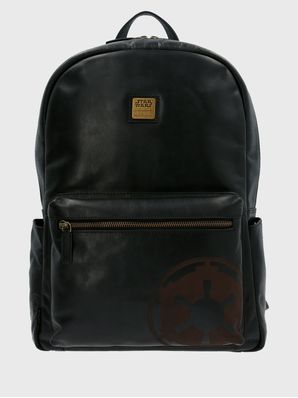 Mochila Cuero Hombre Sw Darth Vader Back Negro Hush Puppies