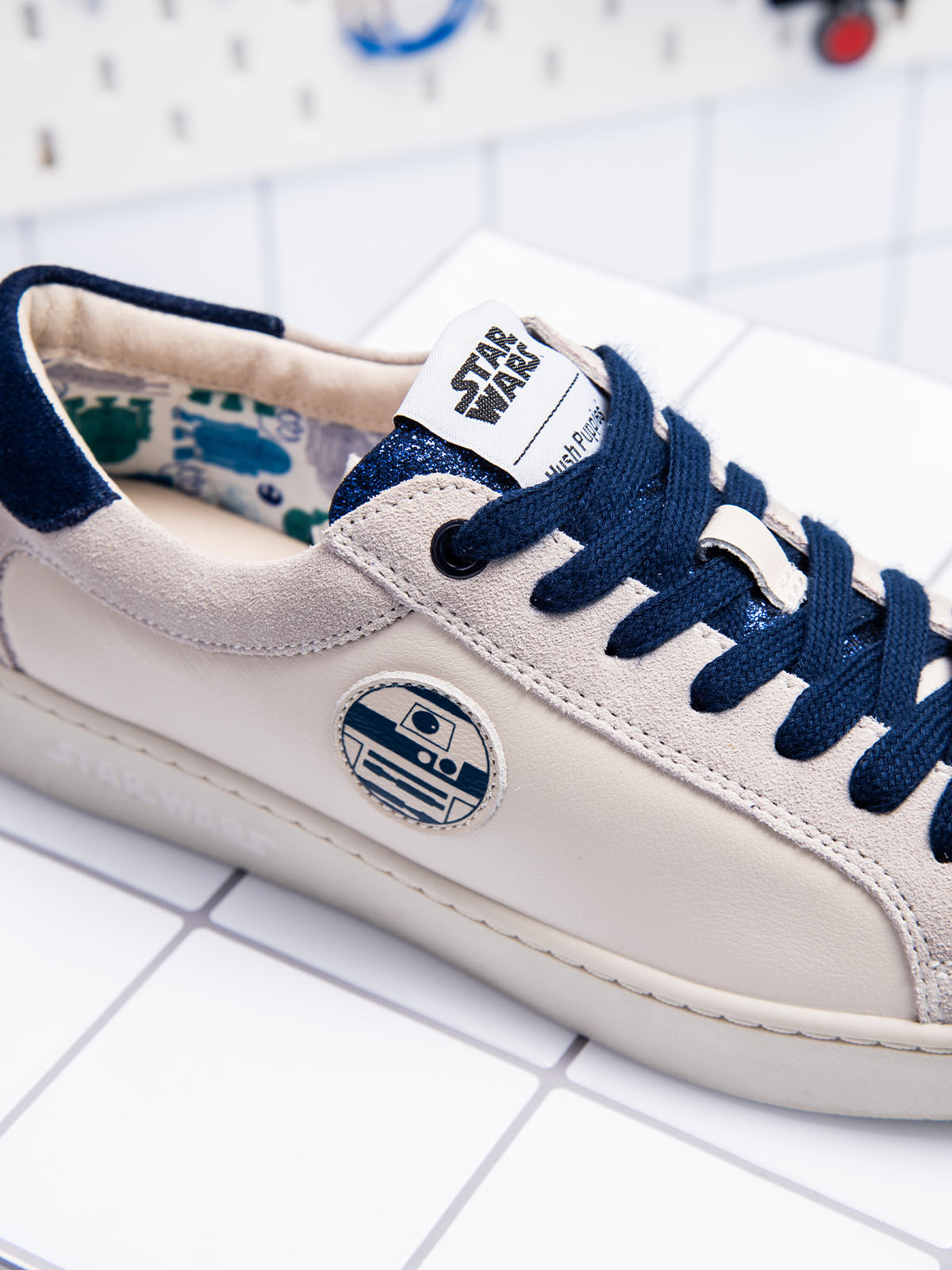 Zapatilla Mujer Star Wars R2-D2 Blanco