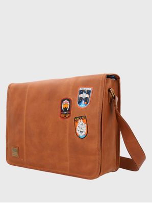 Maletin Cuero Hombre Sw Rebel Msn Café Hush Puppies