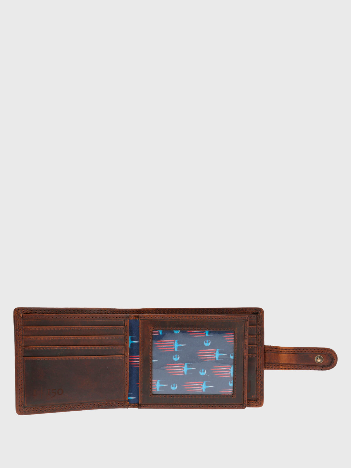 Billetera Canvas Engrasado Y Cuero Mujer Sw Rebel Wallet Café Hush Puppies
