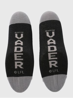 Calcetin Algodón Hombre Sw H Darth Vader Negro Hush Puppies
