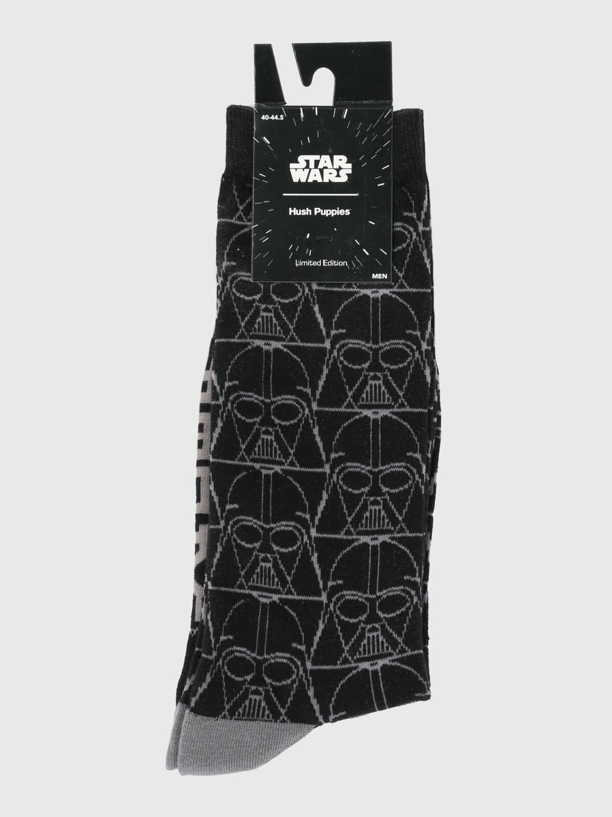 Calcetin Algodón Hombre Sw H Darth Vader Negro Hush Puppies