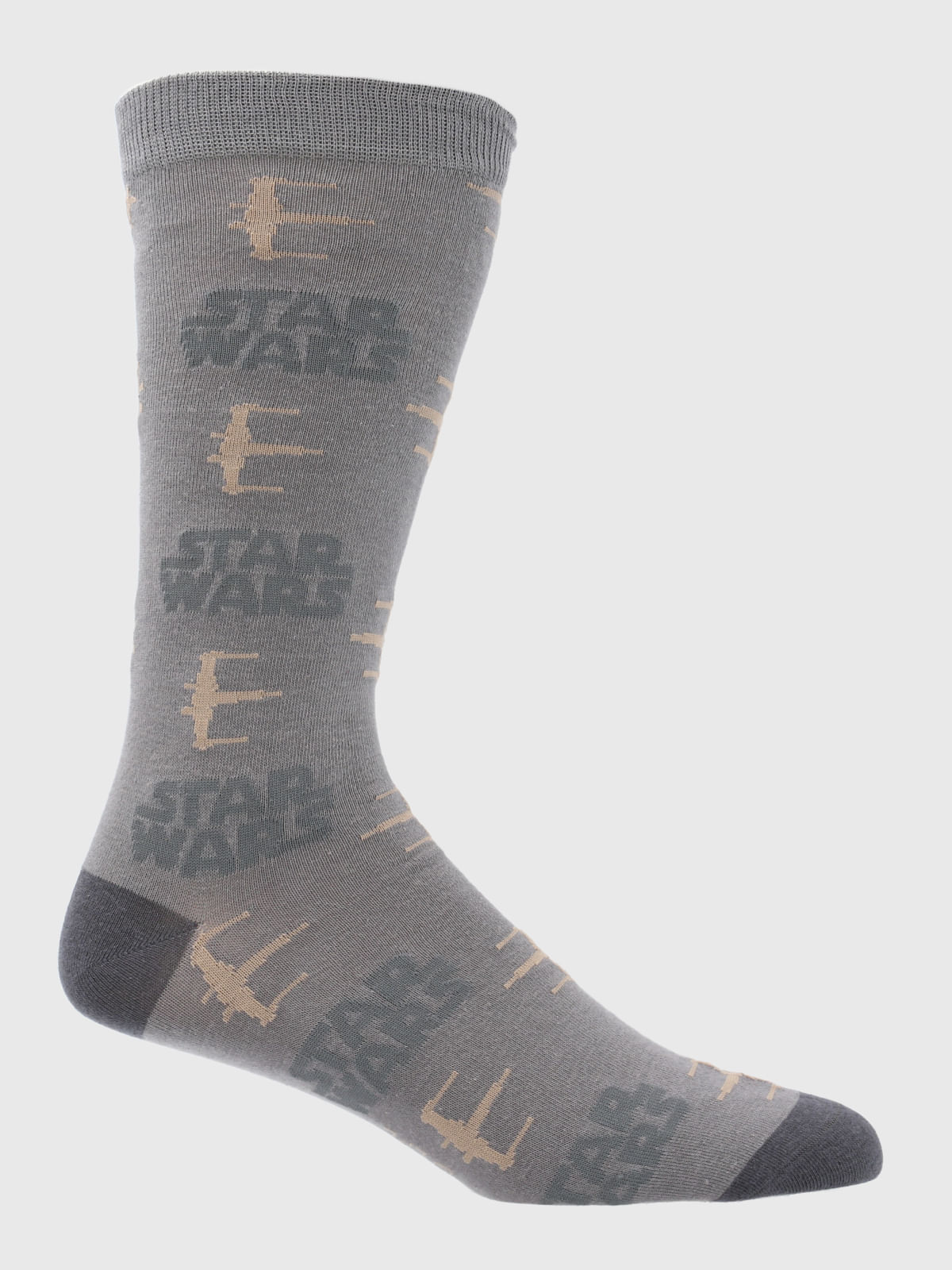 Calcetin Algodón Hombre Sw H Rebel Xwing Gris Hush Puppies