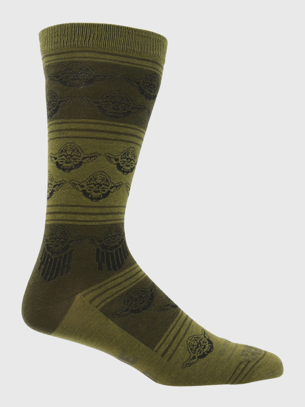 Calcetin Algodón Hombre Sw H Yoda Verde Hush Puppies