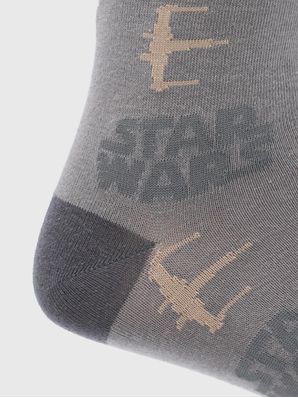 Calcetin Algodón Hombre Sw H Rebel Xwing Gris Hush Puppies