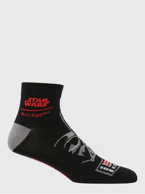 Calcetin Algodón Hombre Sw H Ped Darth Vader Negro Hush Puppies