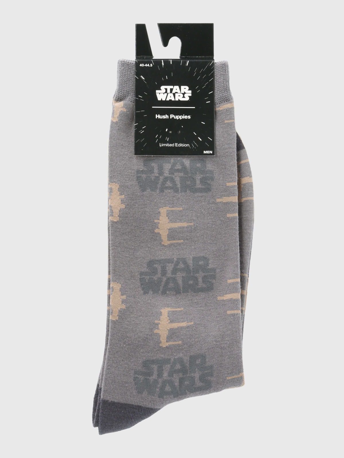Calcetin Algodón Hombre Sw H Rebel Xwing Gris Hush Puppies