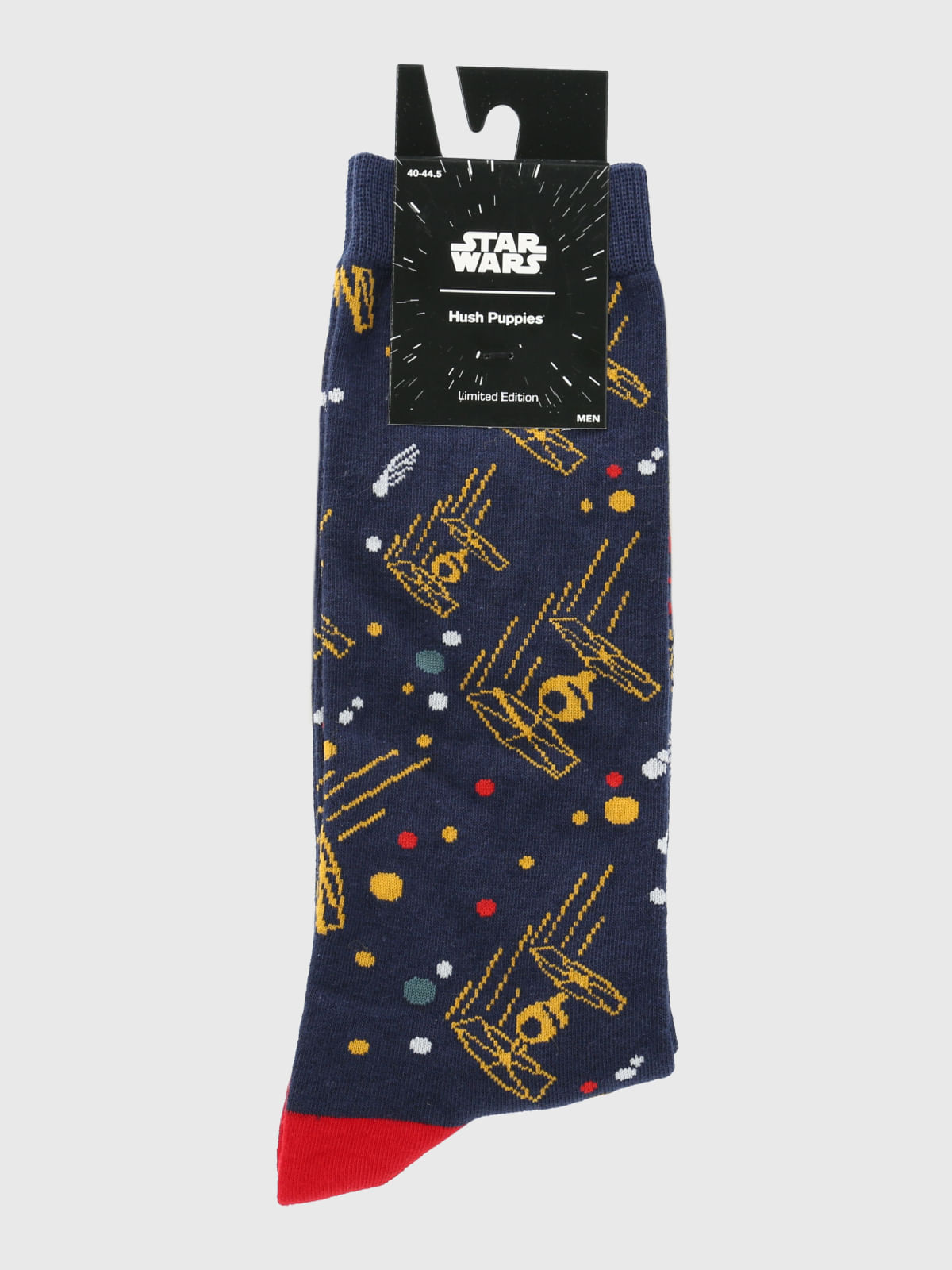Calcetin Algodón Hombre Sw H Tie Fighter Azul Hush Puppies
