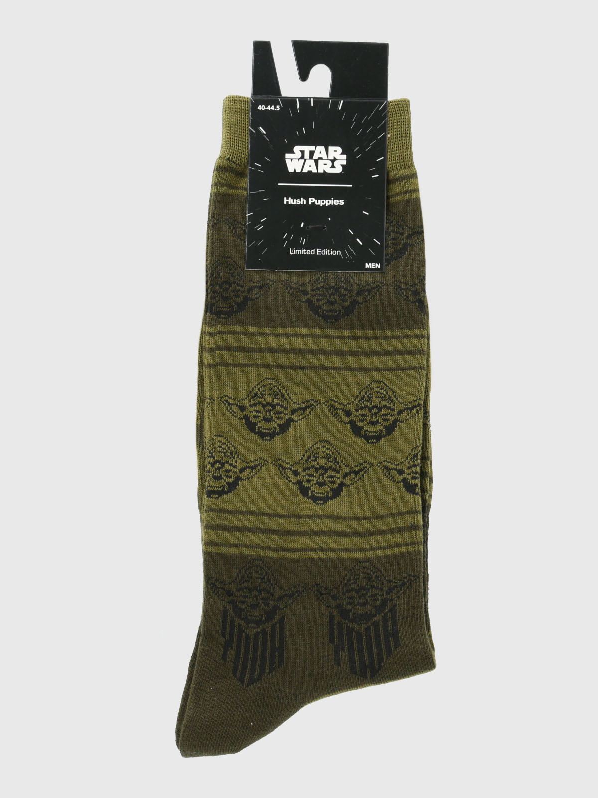 Calcetin Algodón Hombre Sw H Yoda Verde Hush Puppies