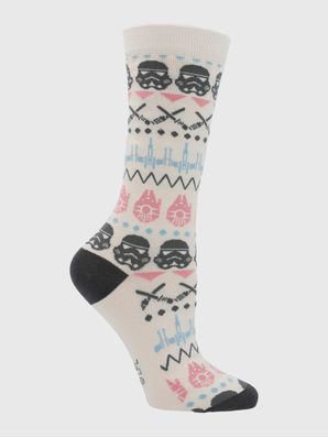 Calcetin Algodón Mujer Sw W All Star Wars Beige/Crudo Hush Puppies