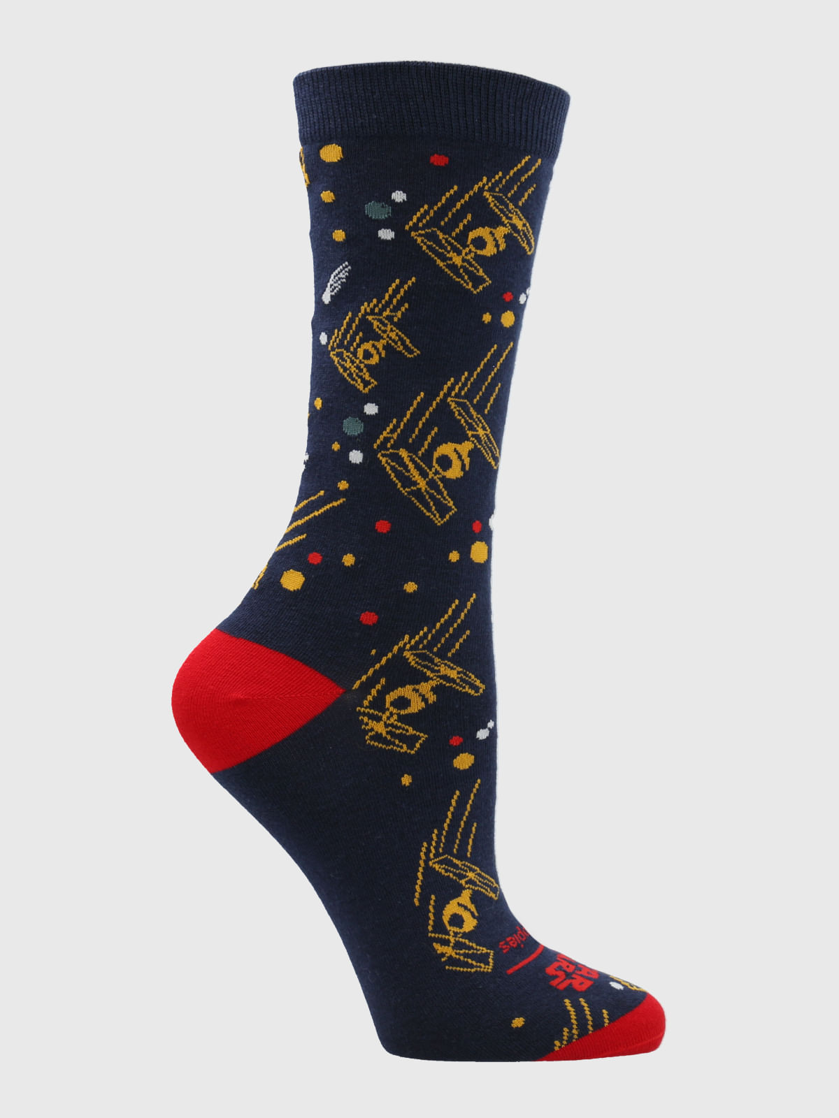 Calcetin Algodón Mujer Sw W Tie Fighter Azul Hush Puppies