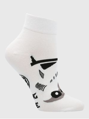 Calcetin Algodón Mujer Sw W Ped Stormtroop Blanco Hush Puppies