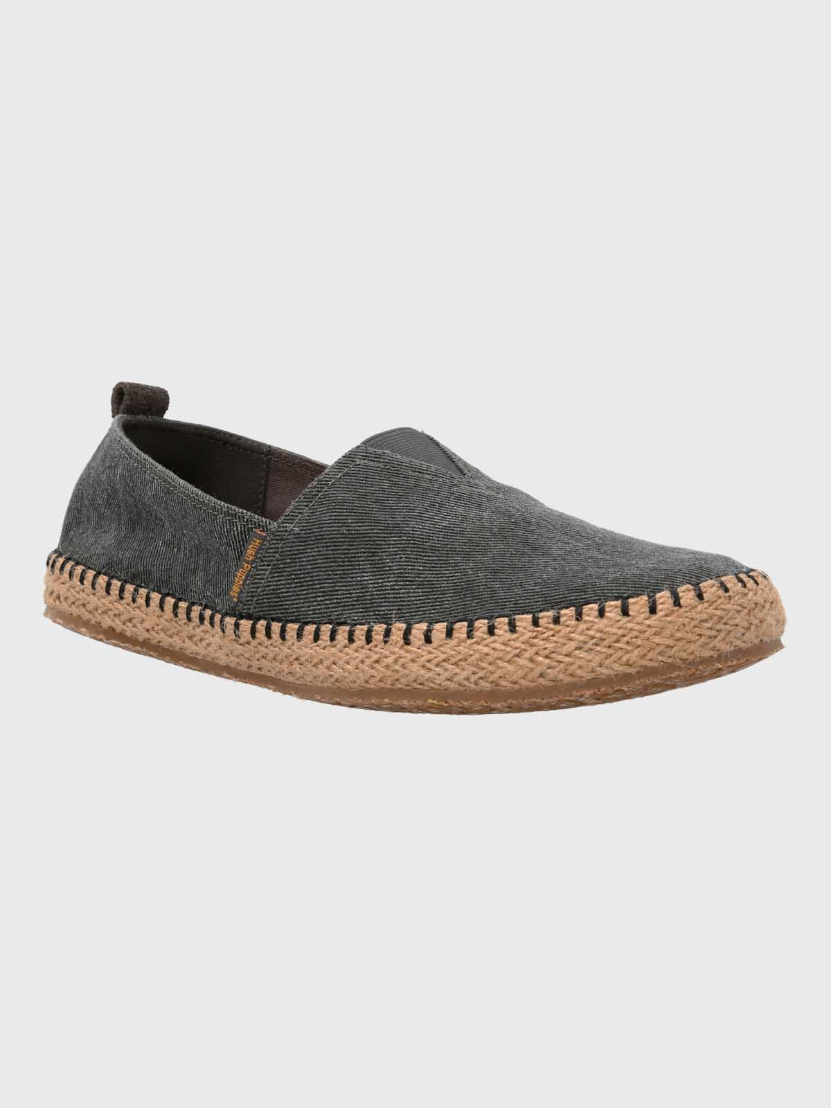 Alpargata Hubert Hombre Negra Hush Puppies