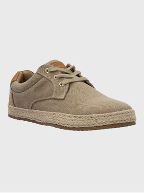 Zapatilla Alpargata Hombre Bernie Beige Hush Puppies