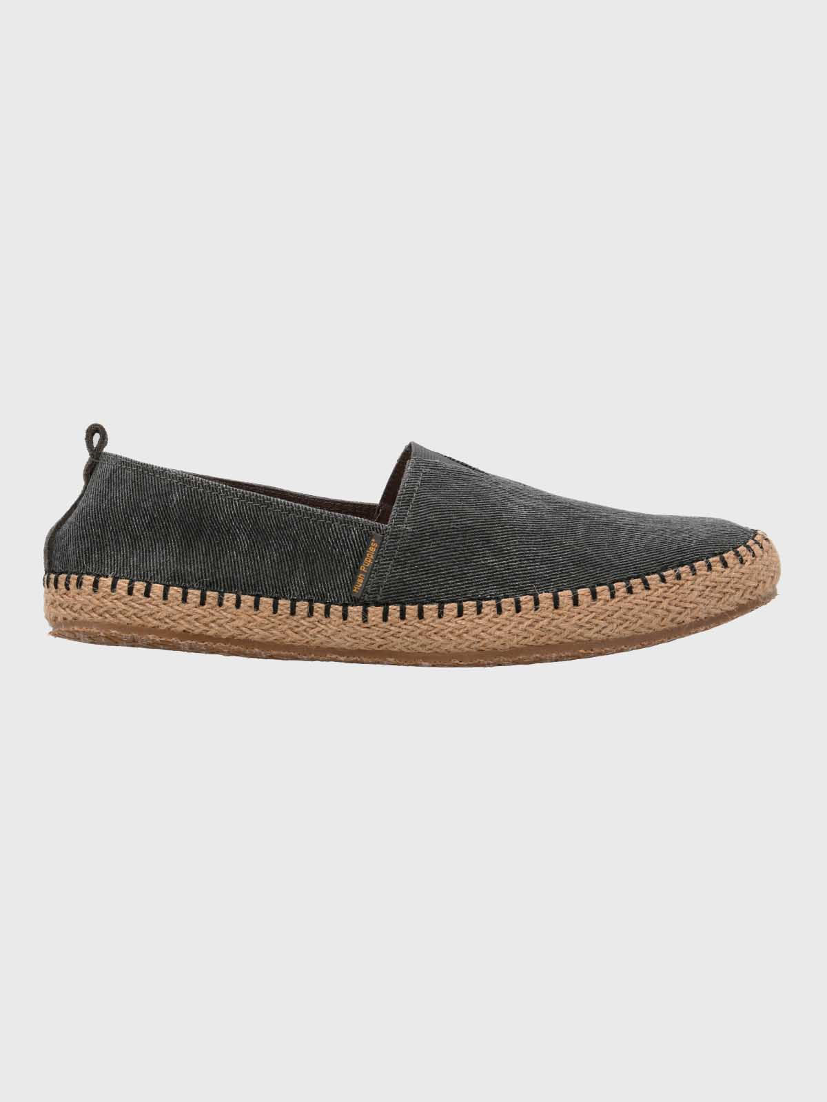 Alpargata Hubert Hombre Negra Hush Puppies
