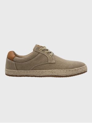 Zapatilla Alpargata Hombre Bernie Beige Hush Puppies