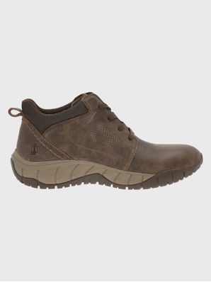 Botin Cuero Hombre Bodo Café Oscuro