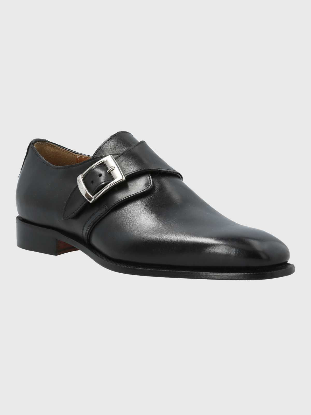 Zapato Italiano Hombre Cuero Ferrara Negro Hush Puppies