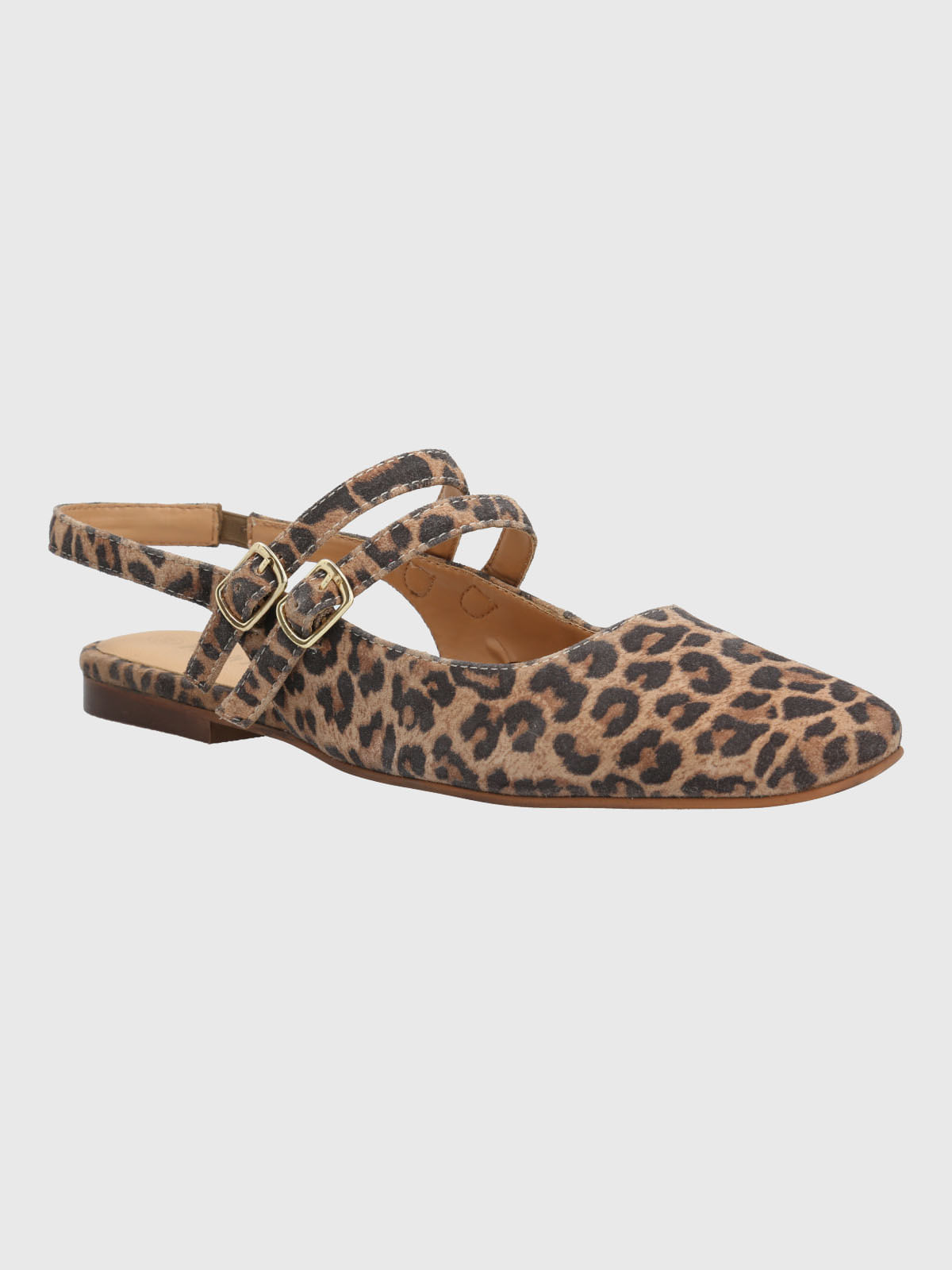 Ballerina Cuero Mujer Clementine Beige Hush Puppies